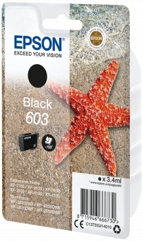 Epson 603 Negro Tinta Original C13T03U14010