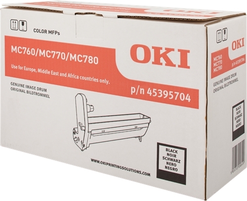 OKI MC760 MC770 MC780 Negro Tambor Original 45395704