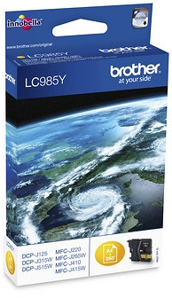 Brother LC985 Amarillo Tinta Original LC985YBP
