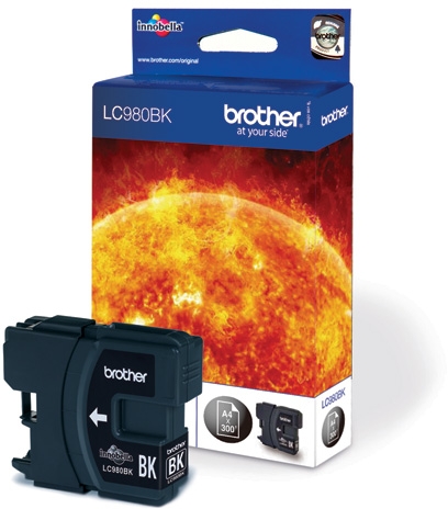 Brother LC980 Negro Tinta Original LC980BK