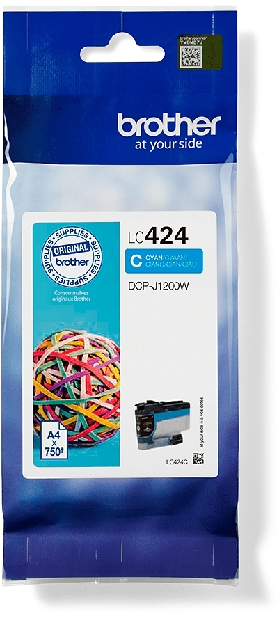 Brother LC424 Cian Tinta Original LC424C