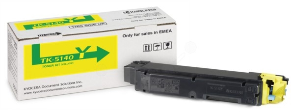 Kyocera TK5140 Amarillo Toner Original 1T02NRANL0 TK5140Y