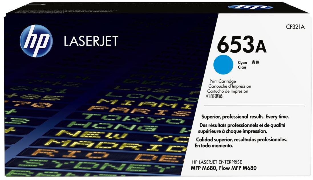 HP CF321A Cian Toner Original 653A