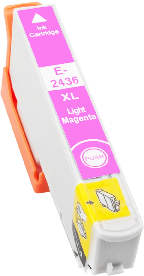 Compatible Epson T2436 T2426 (24XL) Magenta Light Tinta C13T24364012 C13T24264012