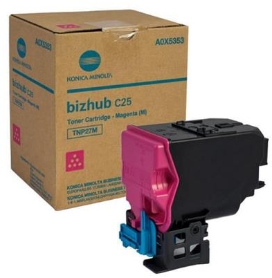 Konica Minolta TNP27 Magenta Toner Original TNP27M A0X5353