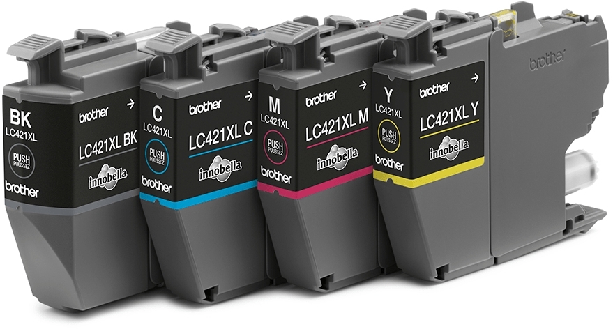 Brother LC421XL Pack de 4 Cartuchos Originales LC421XLVAL