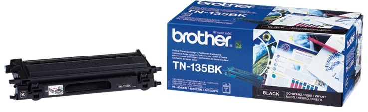 Brother TN135 Negro Toner Original TN135BK
