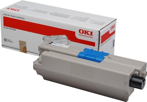OKI C301DN C321DN MC342DN Negro Toner Original 44973536