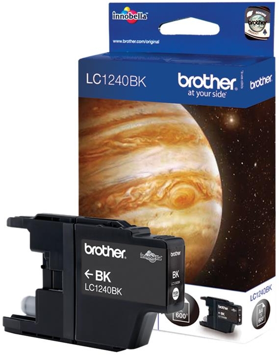 Brother LC1240 Negro Tinta Original LC1240BKBP