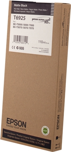 Epson T6925 Negro Mate Tinta Original C13T692500