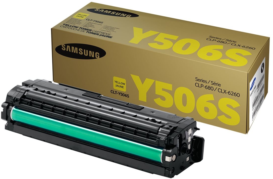 Samsung CLP680 CLX6260 Amarillo Toner Original CLT-Y506S SU524A