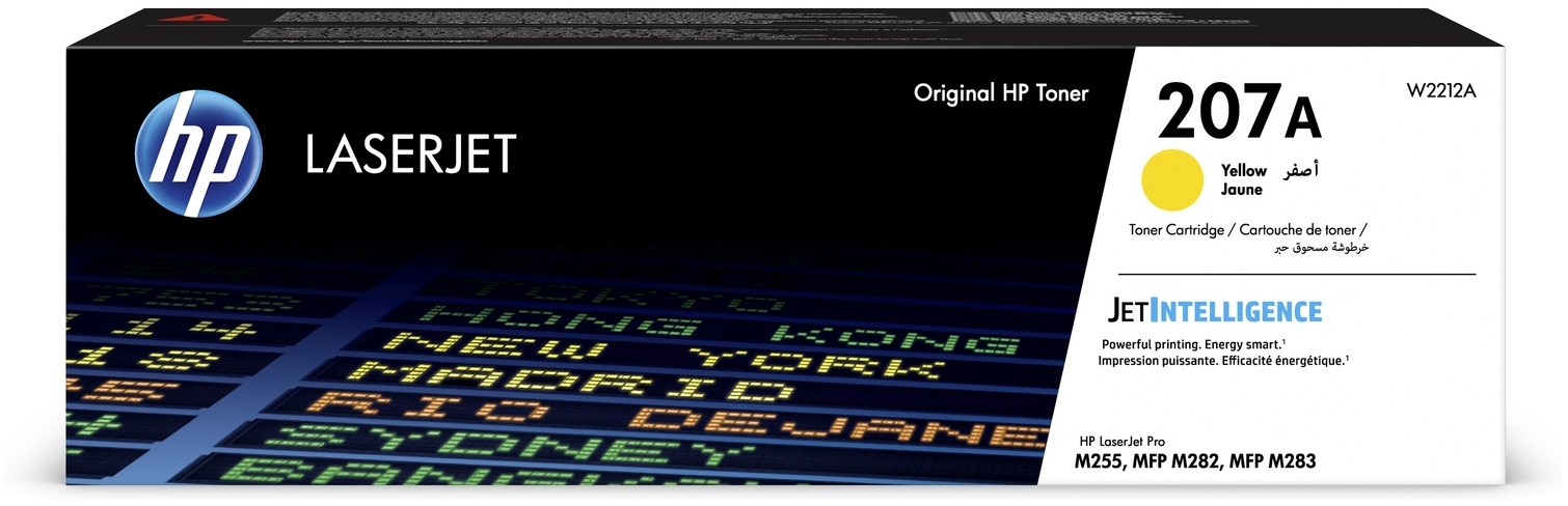 HP W2212A Amarillo Toner Original 207A