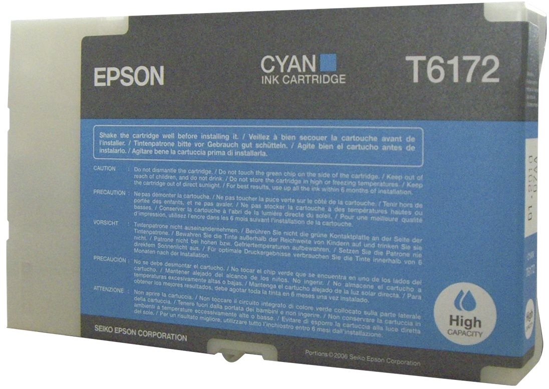 Epson T6172 Cian Tinta Original C13T617200