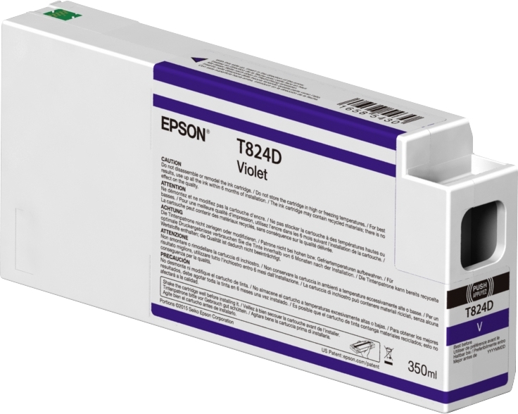 Epson T824D Violeta Tinta Original C13T824D00