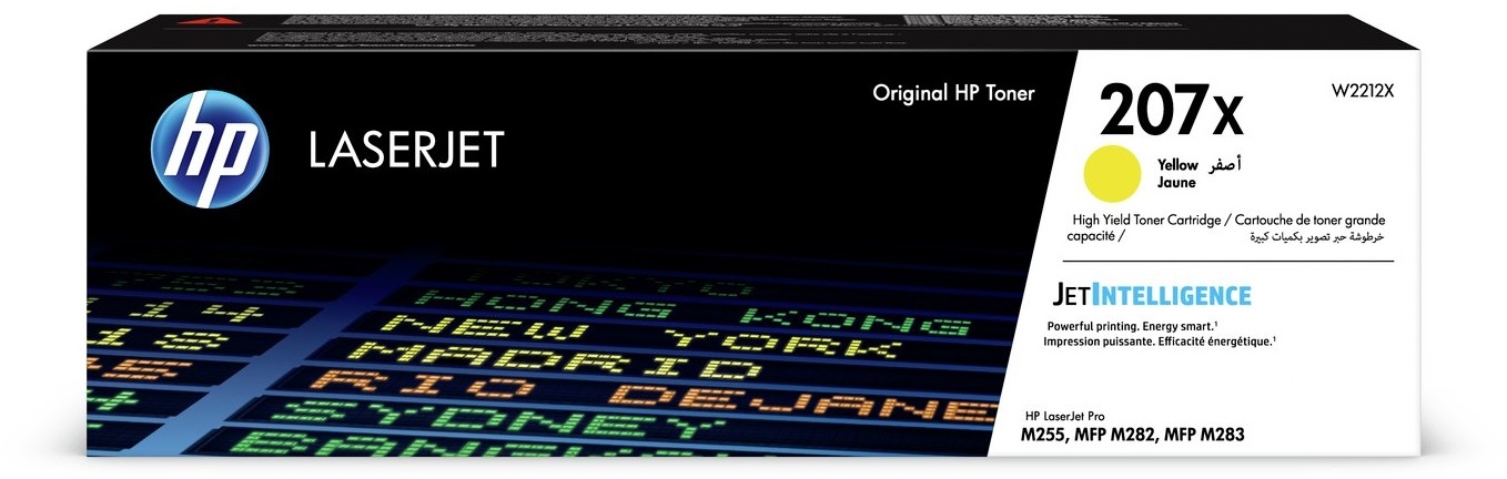 HP W2212X Amarillo Toner Original 207X