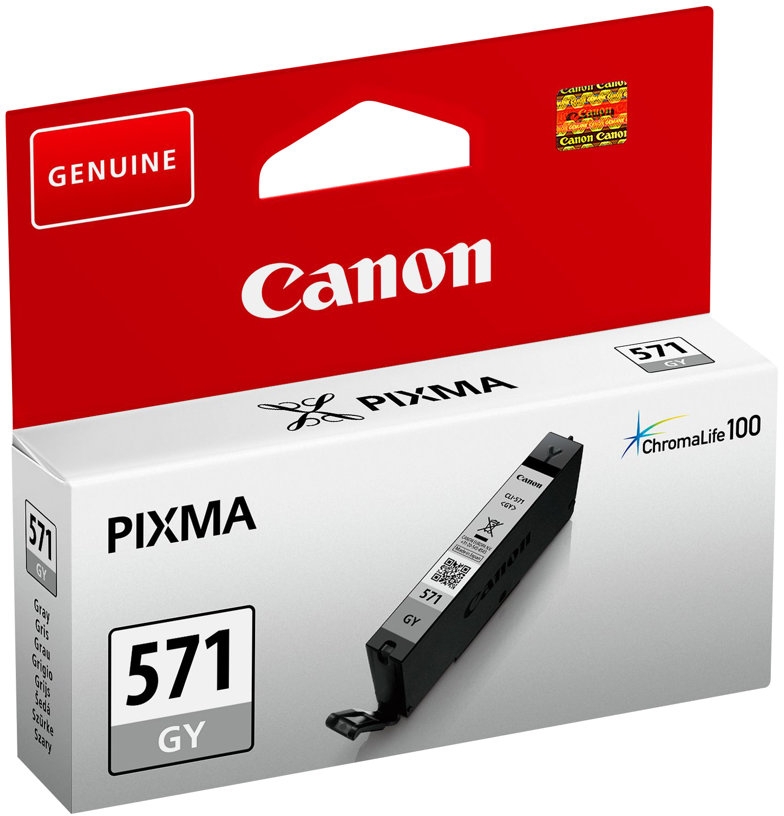Canon CLI-571 Gris Tinta Original 0389C001 CLI571