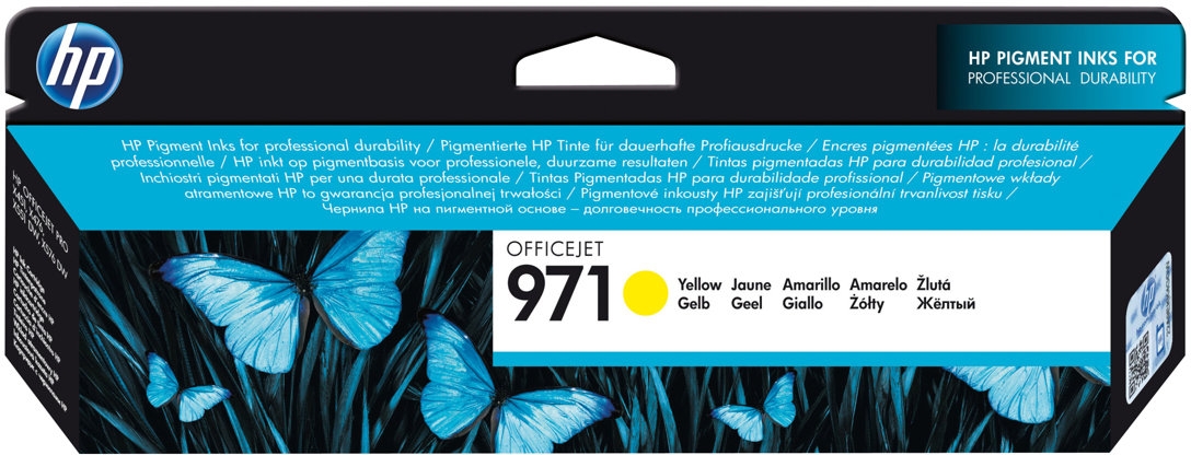 HP 971 Amarillo Tinta Original CN624AE