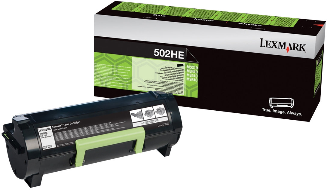 Lexmark MS310 MS410 MS510 MS610 Negro Toner Original 50F2H0E502H