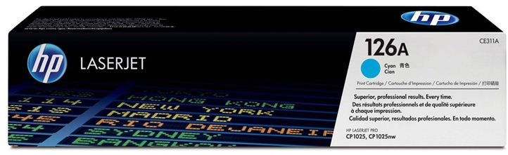 HP CE311A Cian Toner Original 126A