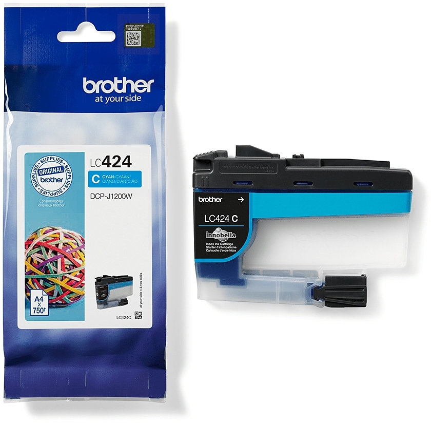 Brother LC424 Cian Tinta Original LC424C