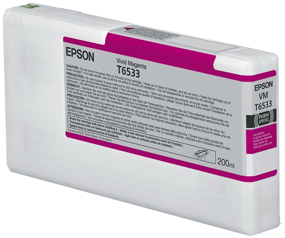Epson T6533 Magenta Tinta Original C13T653300