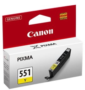 Canon CLI-551 Amarillo Tinta Original 6511B001 CLI551
