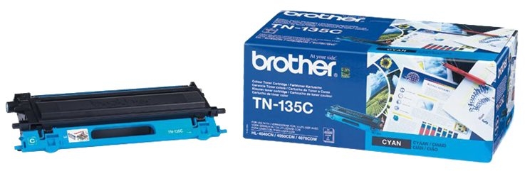 Brother TN135 Cian Toner Original TN135C