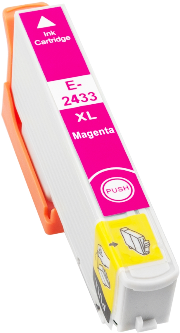 Compatible Epson T2433 T2423 (24XL) Magenta Tinta C13T24334012 C13T24234012