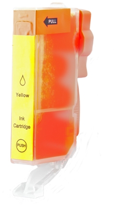 Cartucho Compatible Canon CLI-521 Amarillo Tinta 2936B001 CLI521