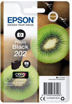 Epson 202 Negro Photo Tinta Original C13T02F14010