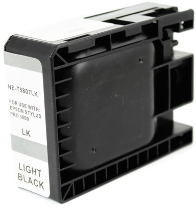 Compatible Epson T5807 Negro Light Tinta Pigmentada C13T580700