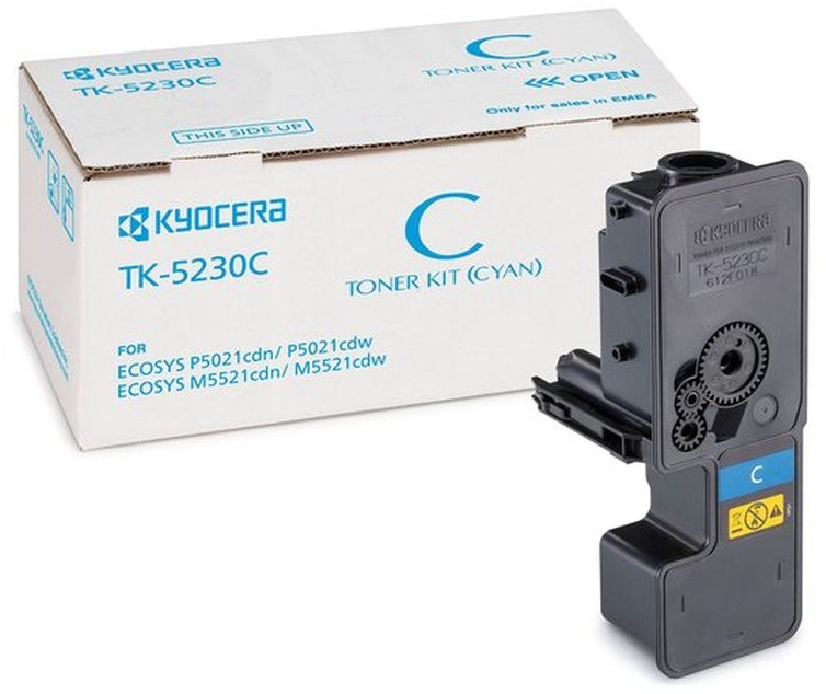 Kyocera TK5230 Cian Toner Original 1T02R9CNL0 TK5230C