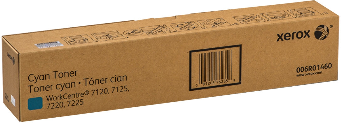 Xerox WorkCentre 7120 7125 7220 7225 Cian Toner Original 006R01460