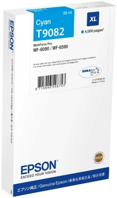 Epson T9082 Cian Tinta Original C13T908240