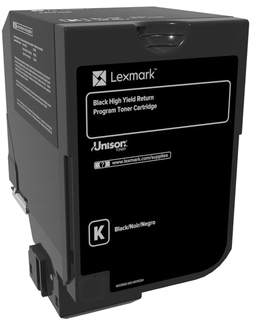 Lexmark CS720 CS725 Negro Toner Original 74C2HK0