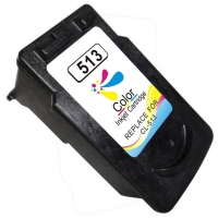 Cartucho compatible Canon CL513 CL511 Color (muestra nivel tinta) 2971B001 2972B001 CL-511
