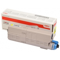 OKI C532DN C542DN MC573DN MC563DN Amarillo Toner Original 46490401