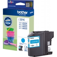 Brother LC221 Cian Tinta Original LC221CBP