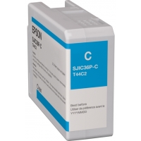 Epson SJIC36P Cian Tinta Original C13T44C240 SJIC36P(C)