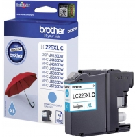 Brother LC225XL Cian Tinta Original LC225XLCBP