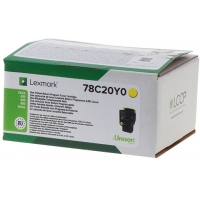 Lexmark CS421 CS521 CS622 CX421 CX522 CX622 CX625 Amarillo Toner Original 78C20Y0