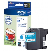 Brother LC22U Cian Tinta Original LC22UCBP