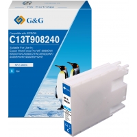 G&G Epson T9082 Cian Tinta Pigmentada Compatible C13T908240