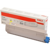 OKI C833 C843 Amarillo Toner Original 46443101