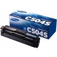 Samsung CLP415 CLX4195 Cian Toner Original CLT-C504S SU025A