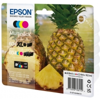 Epson 604XL 604 Pack de 4 Cartuchos Originales C13T10H94010