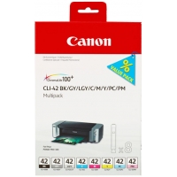 Canon CLI42 Pack de 8 Cartuchos Originales 6384B010