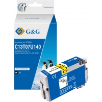 G&G Epson 407 Negro Tinta Compatible C13T07U140
