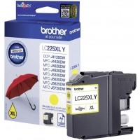 Brother LC225XL Amarillo Tinta Original LC225XLYBP