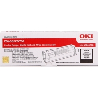 OKI C5650 C5750 Negro Toner Original 43865708